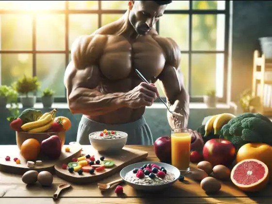 Usando todas as fontes de alimentos em vez de shakes e vitaminas