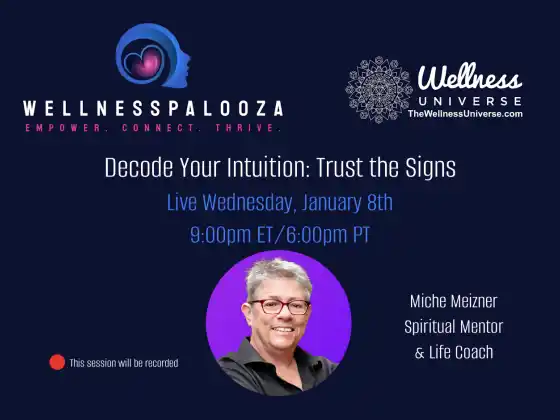 Wellnesspalooza 2025 Decodifique sua intuição com Miche Meizner