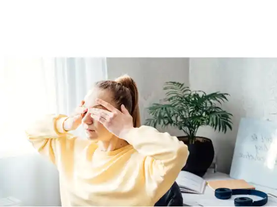 페이스 요가 & 마사지: 눈의 피로, 두통, 편두통 및 알레르기 완화를 위한 눈 요가 및 마사지