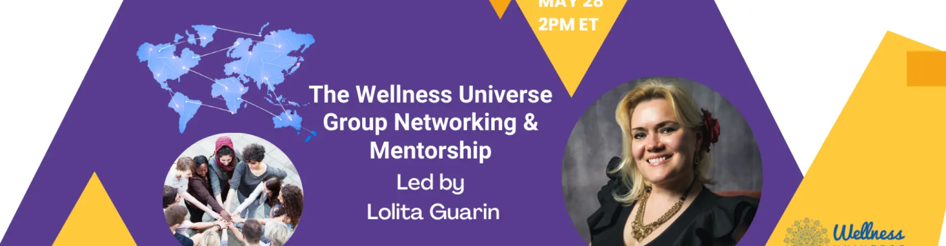 Нетворкінг та менторство WU Group з Лолітою Гуарін - Online Class by The Wellness Universe