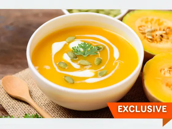 Magia della zucca invernale: zuppa, antipasto e cena